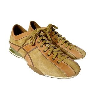 Cole Haan x Nike Air Beau Lace to Toe tan suede and peachy-pink leather sneakers